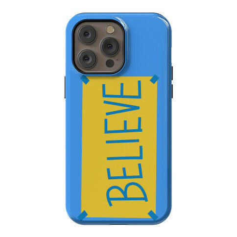 Believe Locker Room Poster Phone Case